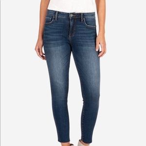 KUT Donna High Rise Fab Ab Ankle Skinny